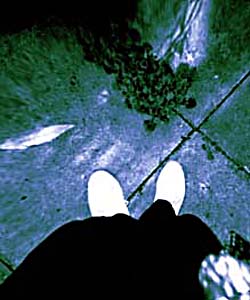 Feet on the ground